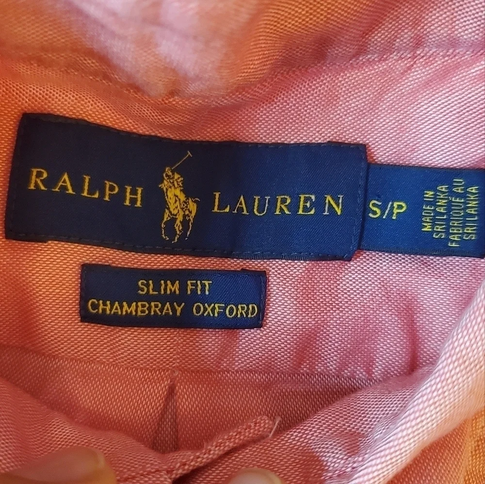 Ralph Lauren Slim Fit Chambray Oxford